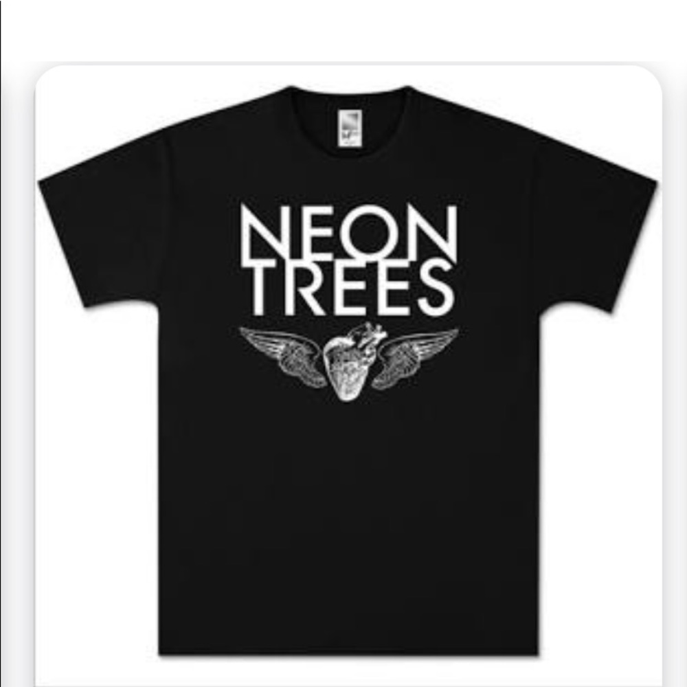 Neon Trees Black Band Tee